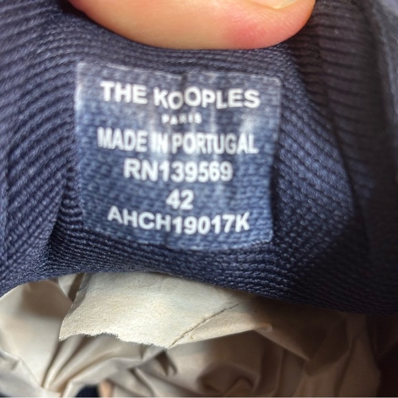 The Kooples Trainers Men’s Size 42 (FR) Navy and White. Size 9. Unisex - Picture 3 of 10